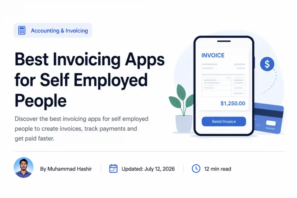 Best invoicing apps for self employed people with author profile