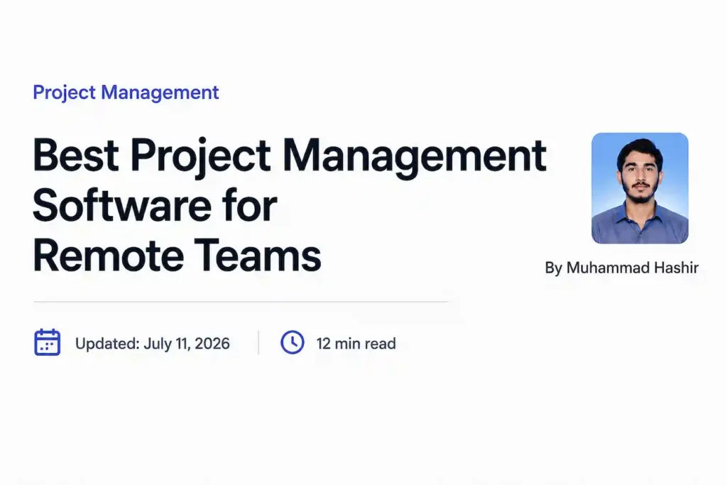 Best free project management tools for startups with author profile