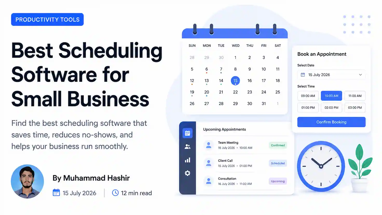 Best scheduling software for small businesses in 2026